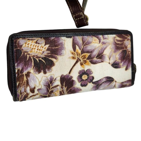 Myra Nirvana Cantina Bag + Matching Wallet – Floral Tapestry Calf‑Hair Leather - Picture 14 of 15